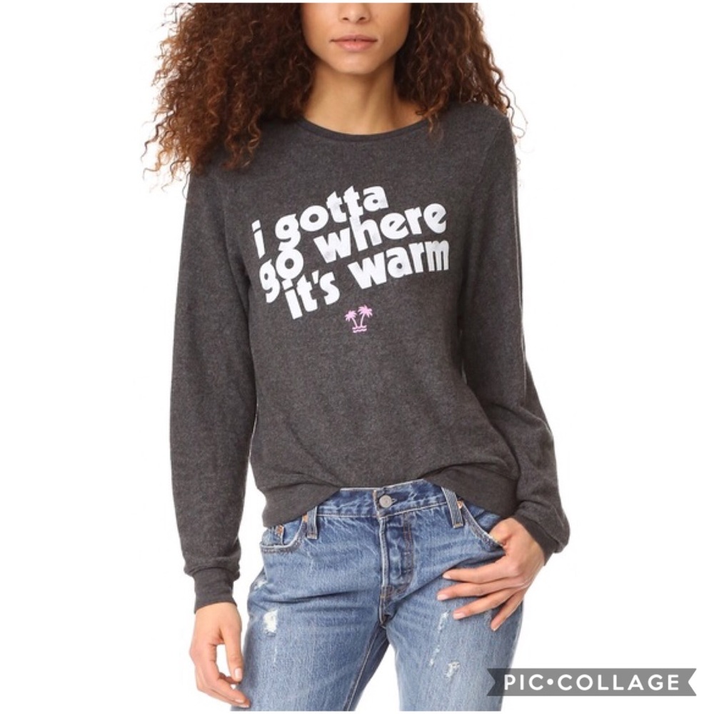 Wildfox 75 & Sunny Sweatshirt